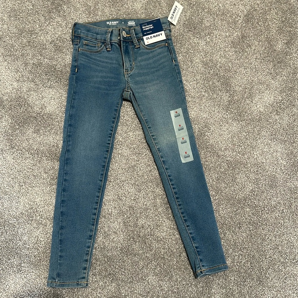 Girls rockstar jeggings size 6 kids